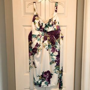 Intrigue Sleeveless Floral Dress